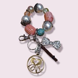 Plunder Chunky Bracelet/Key holder with clip